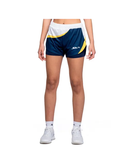 SHORT SIUX WOMAN CAMPUS YELLOW | Ofertas de pádel